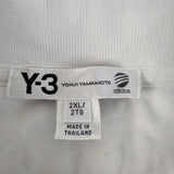 Adidas Y-3 organic cotton polo shirt