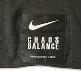 Black Nike X Undercover Chaos Balance tee