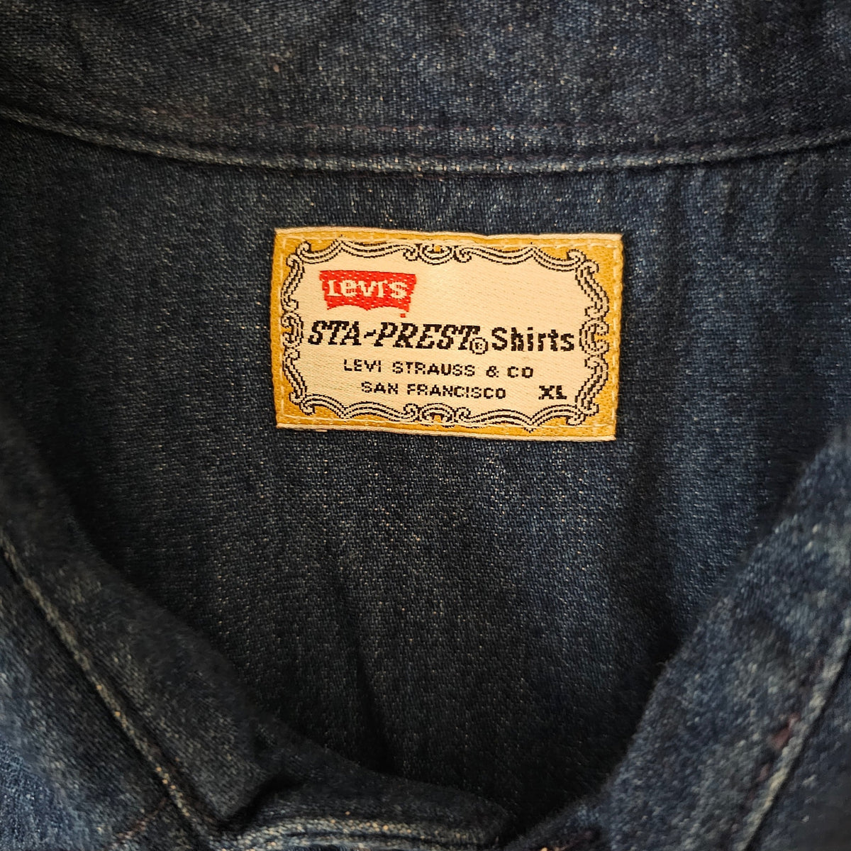 1999 Levi's Sta-Prest denim shirt retroiscooler Vintage Levi's