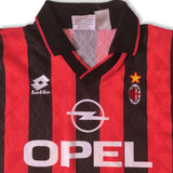 1994-95 AC Milan Lotto player-issued shirt