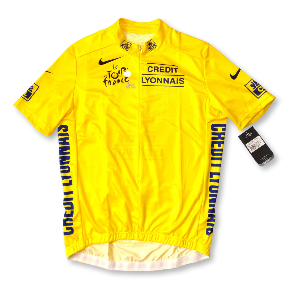 2003 yellow Nike Tour de France winner's jersey Made in Italy | | Vintage Nike 2003 yellow Nike Tour de France winner's jersey Made in Italy | | Vintage Nike