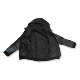 Vintage black Pollini leather bomber jacket