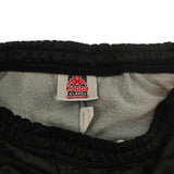 90s black and gray Kappa taped sweatpants Juventus Torino template