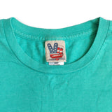 90s turquoise Junk Food Keith Haring t-shirt Made in USA
