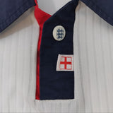 1998 white England Umbro footbal shirt
