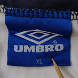 1998 white England Umbro footbal shirt