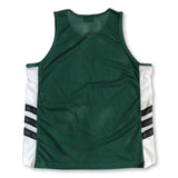 152. 90s green Adidas fishnet basketball jersey