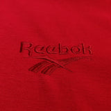 90s red Reebok Spin 1/4 zip t-shirt