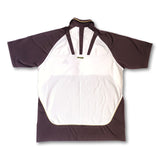 90s brown Adidas Equipment polo shirt