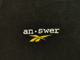 90s black Reebok Iverson Answer t-shirt