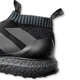 Black Adidas Ace 16+ Purecontrol Ultraboost Sample sock trainers