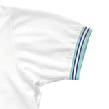 80s white Sergio Tacchini polo shirt