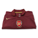 2005-06 redcurrant Arsenal Nike Highbury commemorative shirt