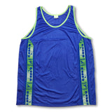 1990s blue Diadora tank top Made in Italy
