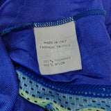 1990s blue Diadora tank top Made in Italy