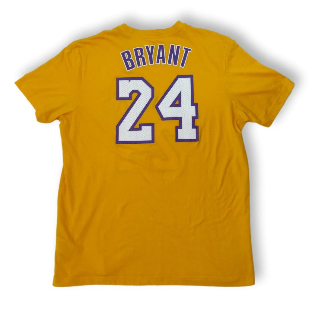 VINTAGE ADIDAS KOBE Bryant Lakers Jersey T-shirt Incredible Fades