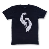 2000s black Obey t-shirt made in Mexico
