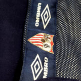 1995-96 navy FC Sevilla Umbro track jacket