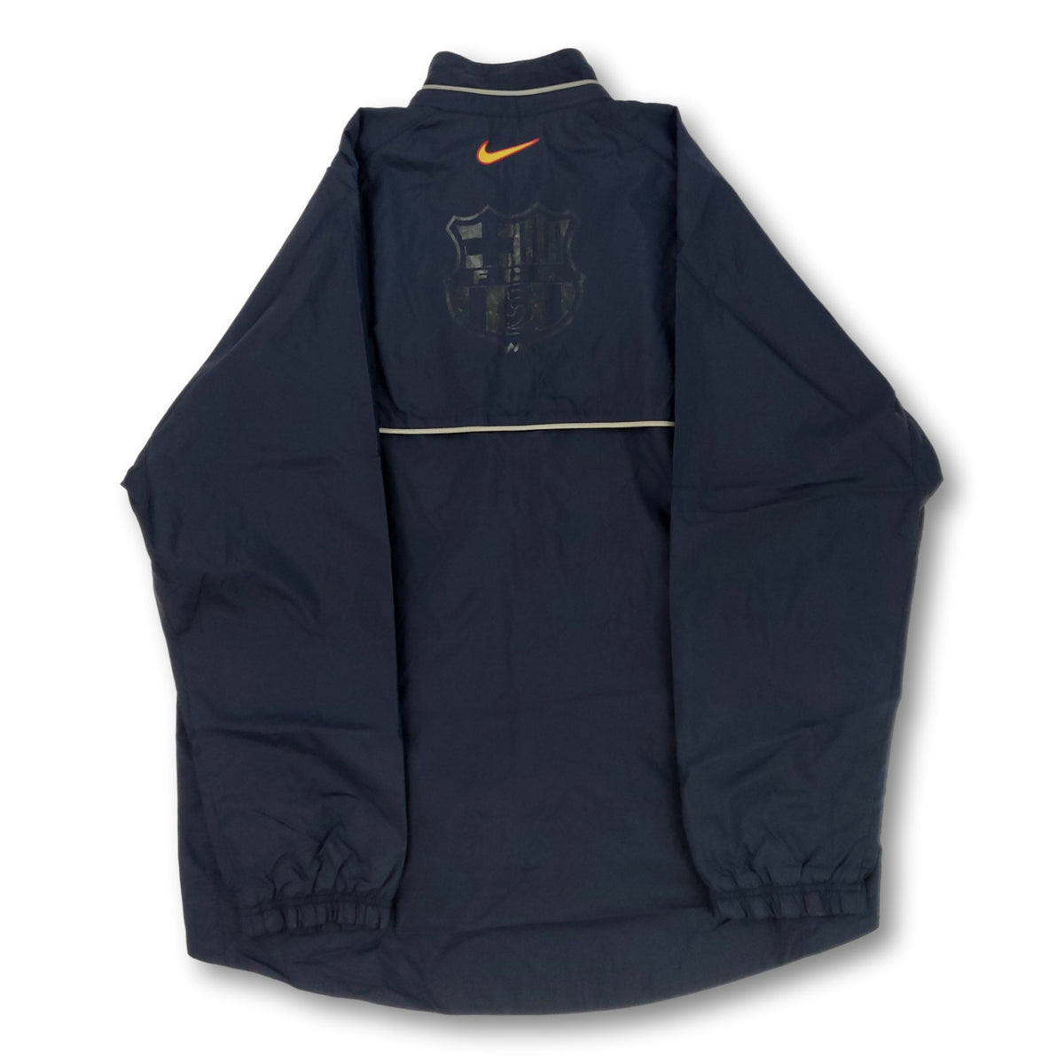 1998-00 blue FC Barcelona Nike rain jacket | retroiscooler