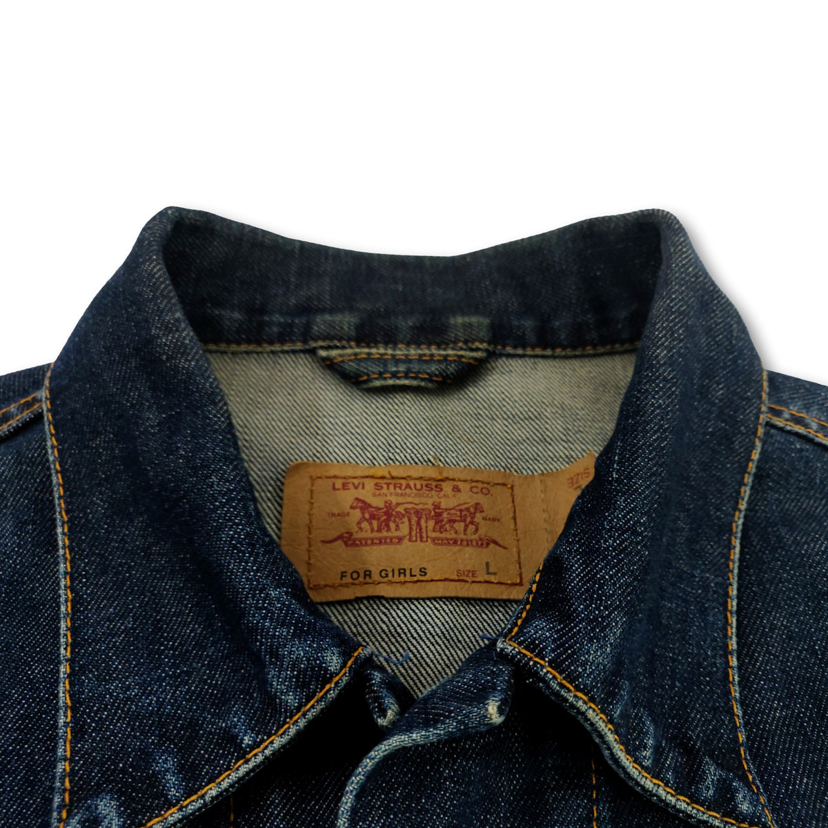 1998 blue vintage Levi's denim jacket Made in Italy - Main Image