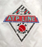 1990s white Adidas ATP Line track jacket