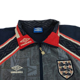1994-96 blue England Umbro presentation jacket