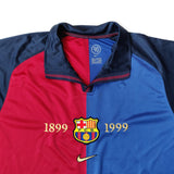 1998-99 blue and red FC Barcelona Nike centenary shirt