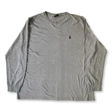 90s gray Polo Ralph Lauren long-sleeve shirt