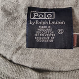 90s gray Polo Ralph Lauren long-sleeve shirt