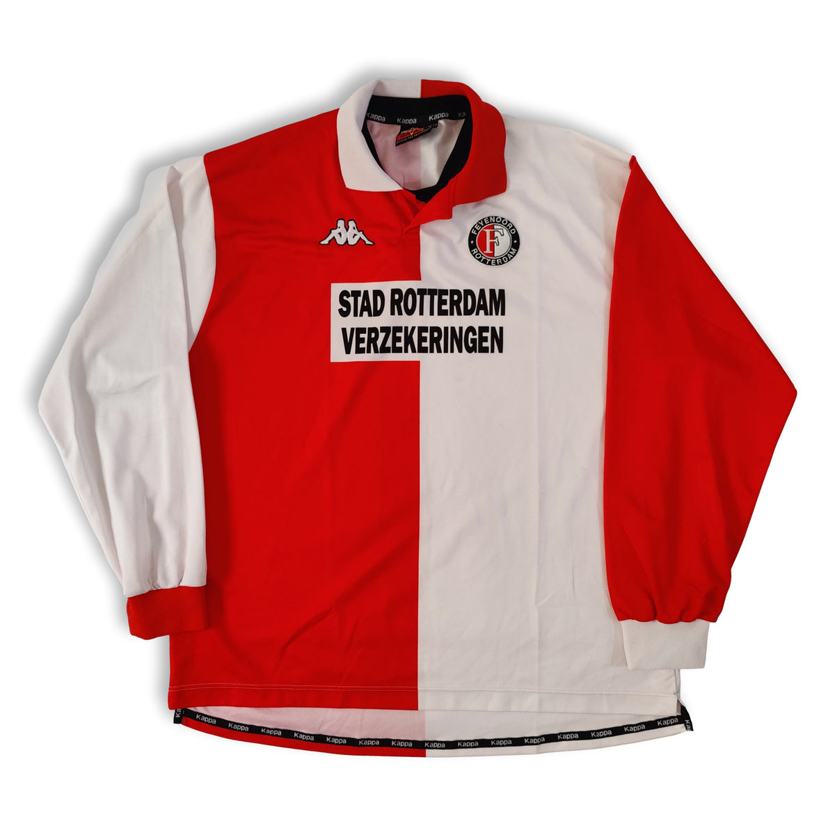2000-01 Feyenoord Kappa European version L-S shirt | retroiscooler