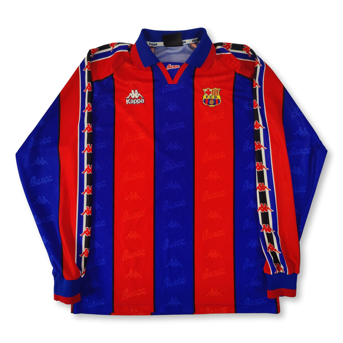 1995-97 Barcelona Kappa long-sleeve shirt | retroiscooler