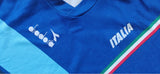 1990 blue Italy Diadora training shirt