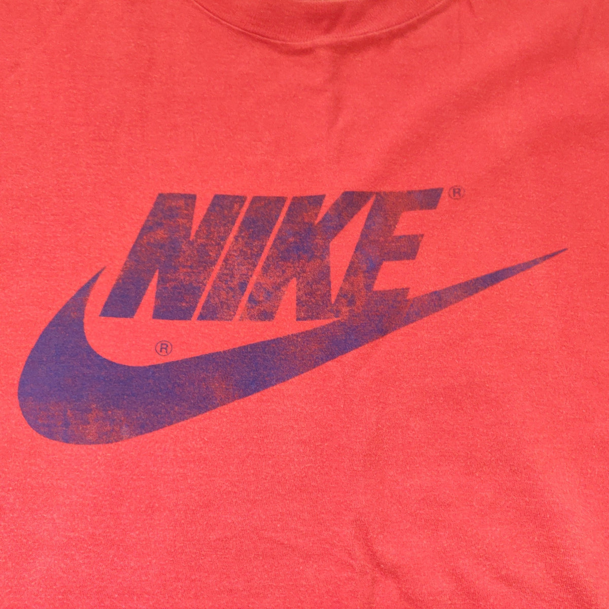 Rare Vintage NIKE Swoosh Definition Just Do It Spell Out T Shirt 90s Red  YTH XL