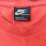 80s red Nike long-sleeve shirt Made in Italy