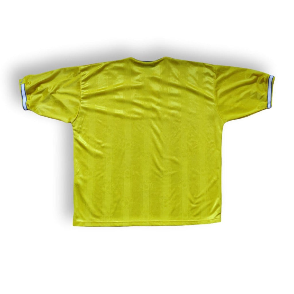 1996 99 yellow Leeds United Puma shirt retroiscooler Vintage Leeds Puma Retroiscooler