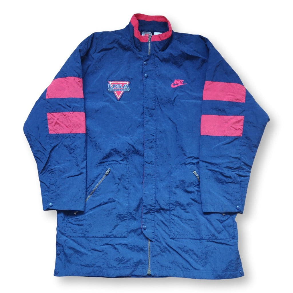 1988 Blue Nike USA Track & Field Coat | retroiscooler | Vintage ...