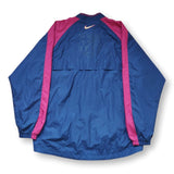 1998-00 navy FC Barcelona Nike rain jacket
