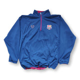 1999-00 reversible FC Barcelona Nike zip drill