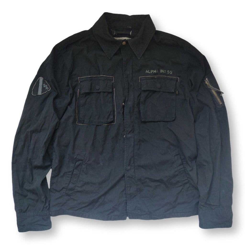 Vintage Alpha | – in retroiscooler jacket Alpha | Industries Vintage USA Retroiscooler Made Industries