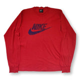 80s red Nike long-sleeve shirt Made in Italy
