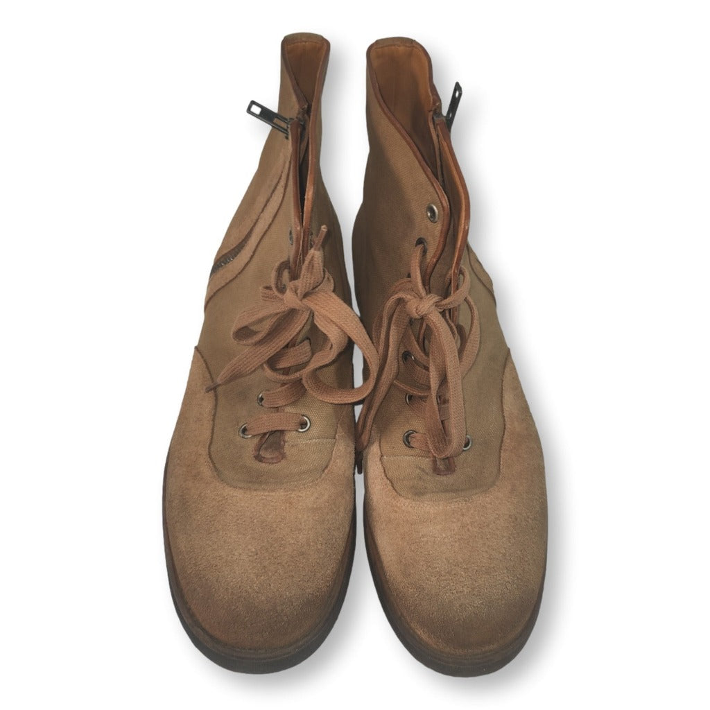 2000s beige Maison Martin Margiela desert boots Made in Italy 