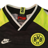 1995-96 black BVB Dortmund Nike shirt