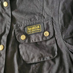 Women's Barbour International biker jacket