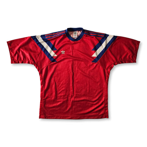 Vintage 1990 Adidas Luxembourg template shirt