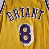 Vintage 1996 Lakers Champion Kobe Bryant #8 rookie jersey
