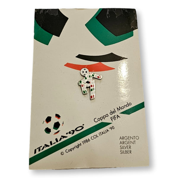 Collection Officielle - Pin's Italie 90 Coupe Du Monde Football - Bertoni - Boîte Intacte