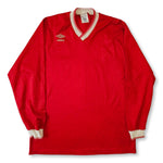 1991 Malta Umbro long-sleeve template shirt