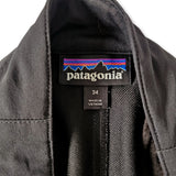 Black Patagonia technical trousers