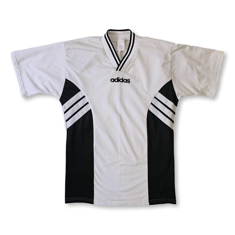 Vintage Adidas black and white shirt