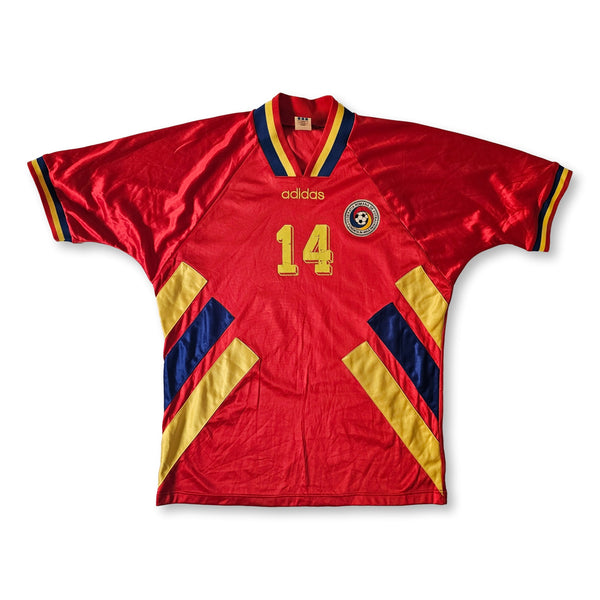 1994 Romania Adidas Mihali match-prepared shirt retroiscooler